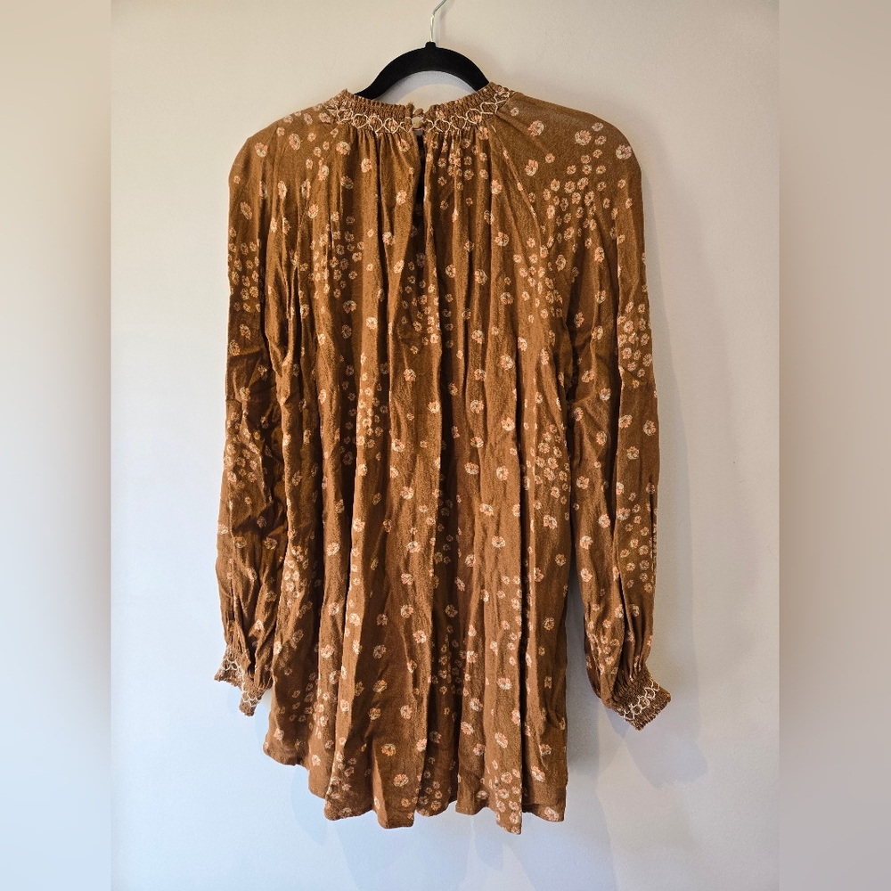 Free People Flowers In Her Hair Boho Tunic Size Small - Picture 13 of 16